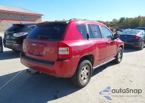 2007 Jeep Compass Sport from USA, damaged, VIN 1J8FF47WX7D203953